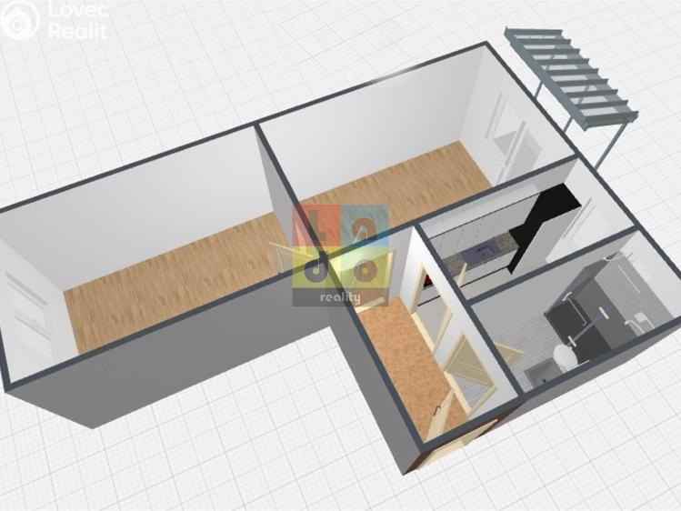 Аренда квартиры 2+1 Milovice, Mírová č. 3
