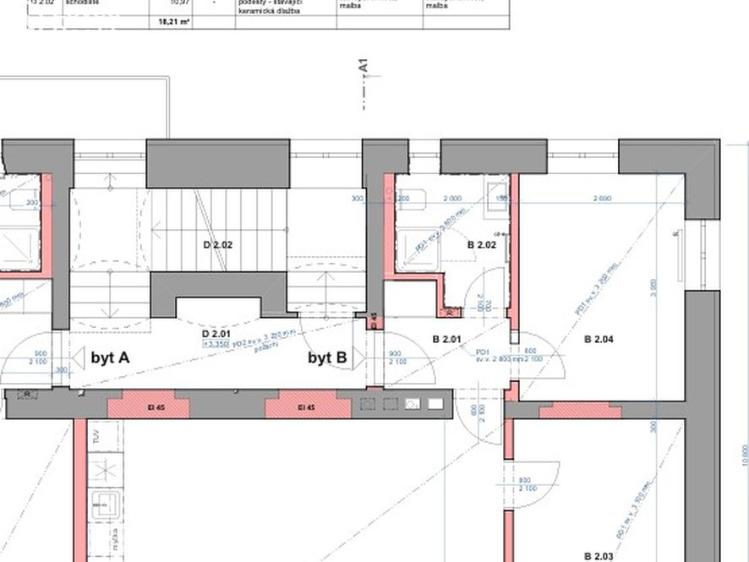 Pronájem bytu 3+KK Ondřejov, nám. 9. května 0 č. 17