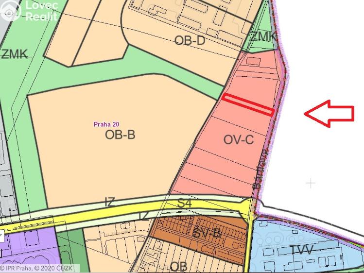 Prodej stavebního pozemku Praha, Bártlova č. 2