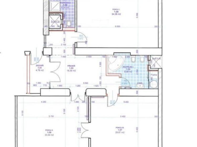 Sale apartment 3+KK Praha, Růžová č. 16