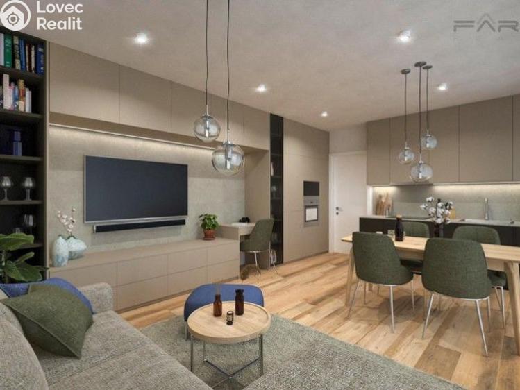 Sale apartment 2+KK Praha, Pod Krocínkou č. 12