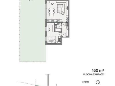 Sale apartment 2+KK Praha, Pod Krocínkou č. 6