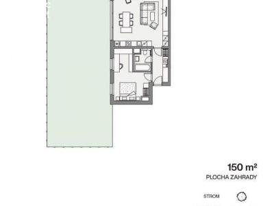 Sale apartment 2+KK Praha, Pod Krocínkou č. 3
