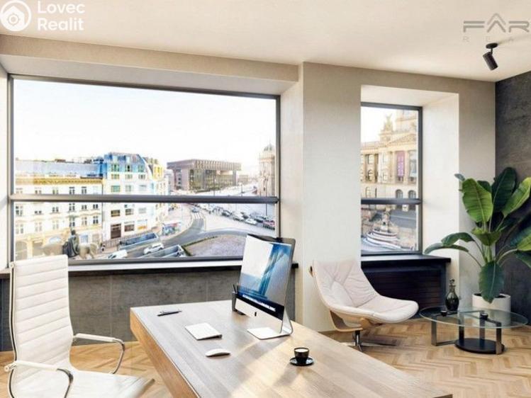 Pronájem kanceláře Praha, Václavské náměstí č. 15