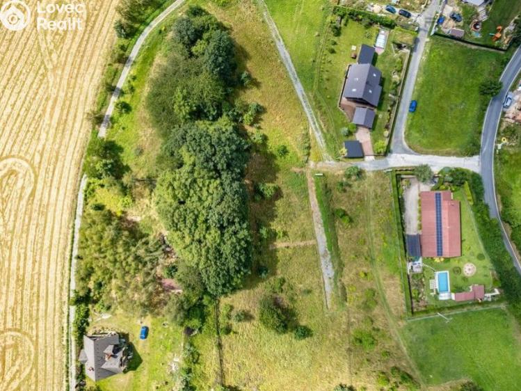 Prodej stavebního pozemku Ondřejov, Lomená č. 15