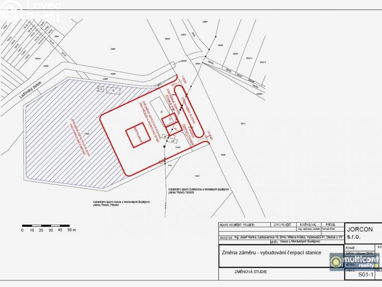 Prodej komerčního pozemku Moravské Budějovice č. 17