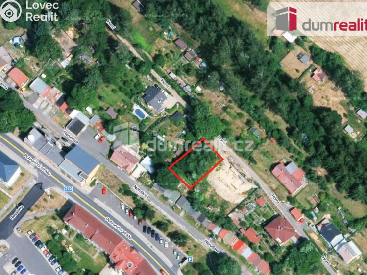 Prodej stavebního pozemku Kraslice, Dukelská 117 č. 4