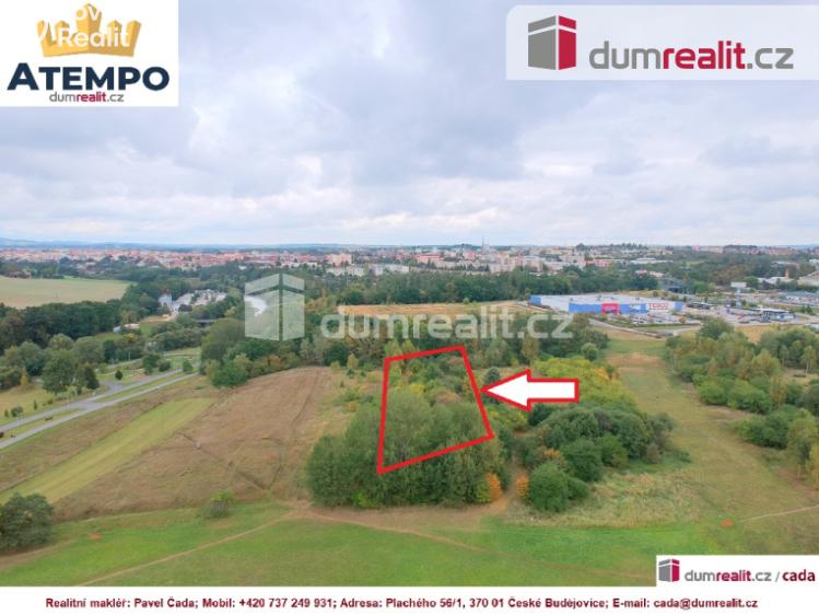 Prodej stavebního pozemku Tábor, U Čápova dvora č. 3