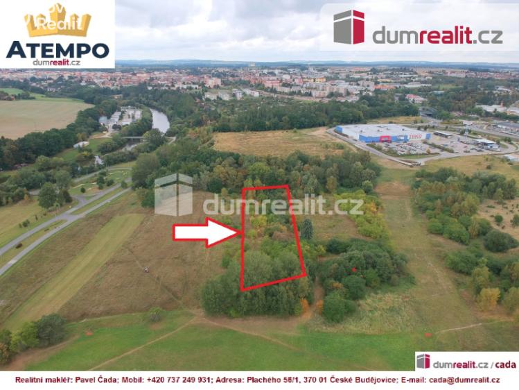 Prodej stavebního pozemku Tábor, U Čápova dvora č. 4