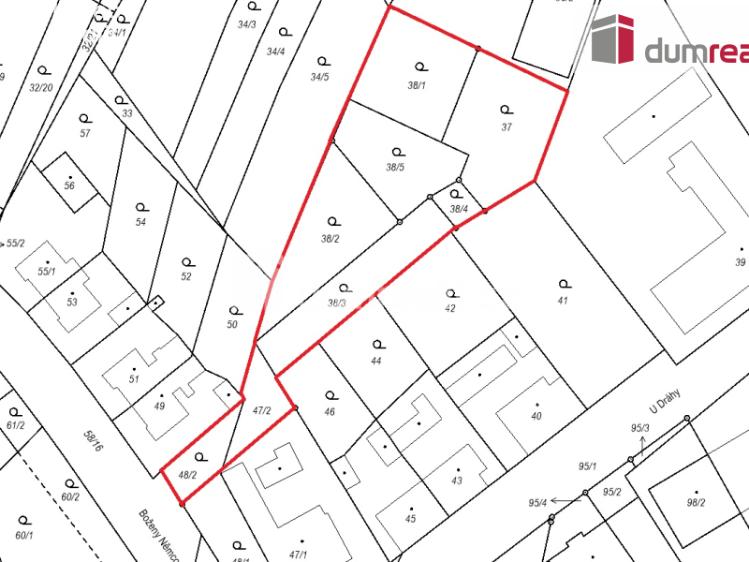 Prodej stavebního pozemku Podivín, Bratislavská 392/77 č. 9