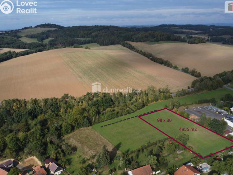 Prodej komerčního pozemku Netvořice, Pražská č. 8