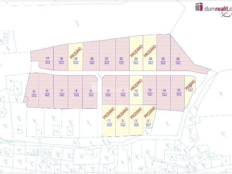 Sale building plot Tři Sekery č. 4