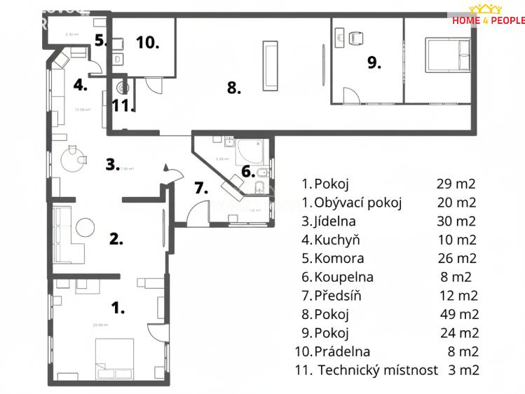 Prodej chalupy Číčenice č. 44