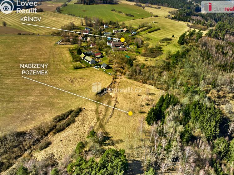 Prodej stavebního pozemku Planá č. 12