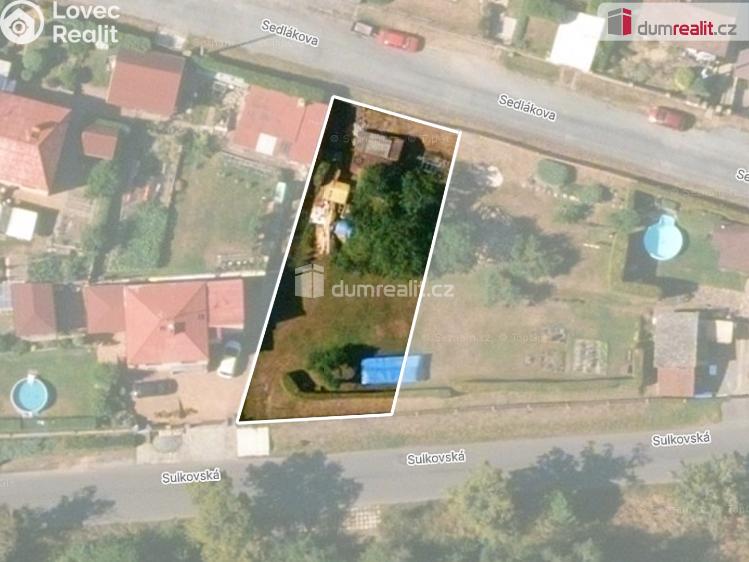 Prodej stavebního pozemku Plzeň, Sedlákova č. 1