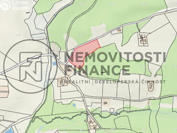 Prodej komerčního pozemku Frymburk č. 2