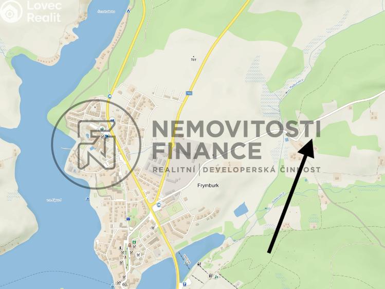 Prodej komerčního pozemku Frymburk č. 4