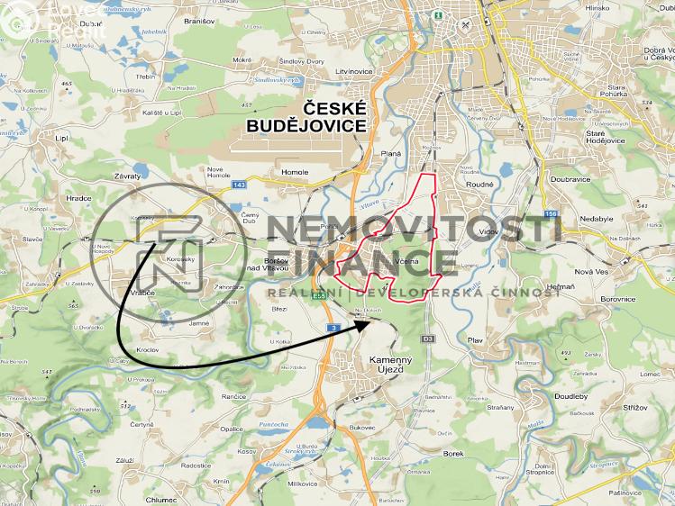 Prodej stavebního pozemku Včelná č. 3
