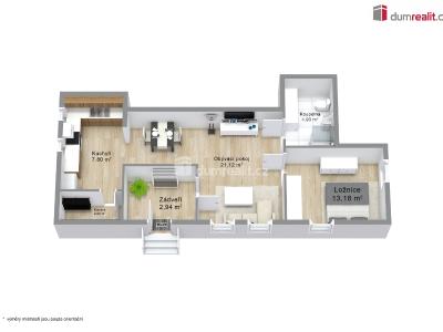 Продаж квартири 2+KK Merklín č. 17