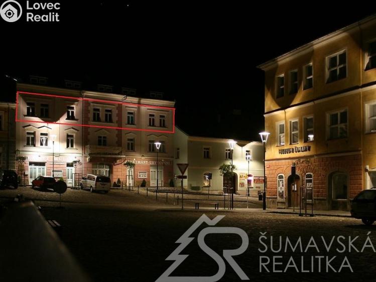 Sale apartment 4+1 Kašperské Hory, Náměstí 184 č. 19