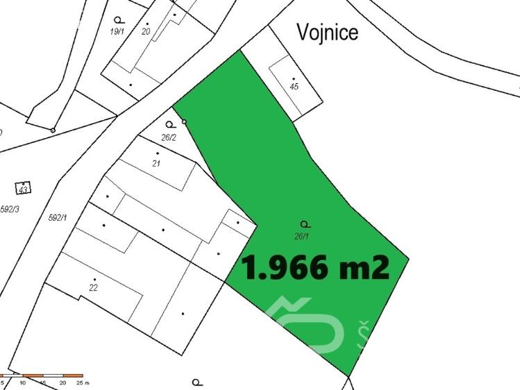 Prodej stavebního pozemku Volenice č. 14