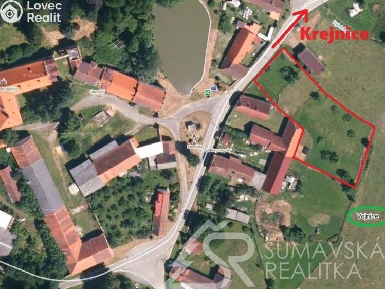 Prodej stavebního pozemku Volenice č. 16