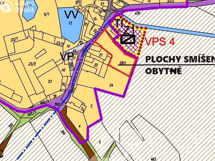 Prodej stavebního pozemku Volenice č. 17