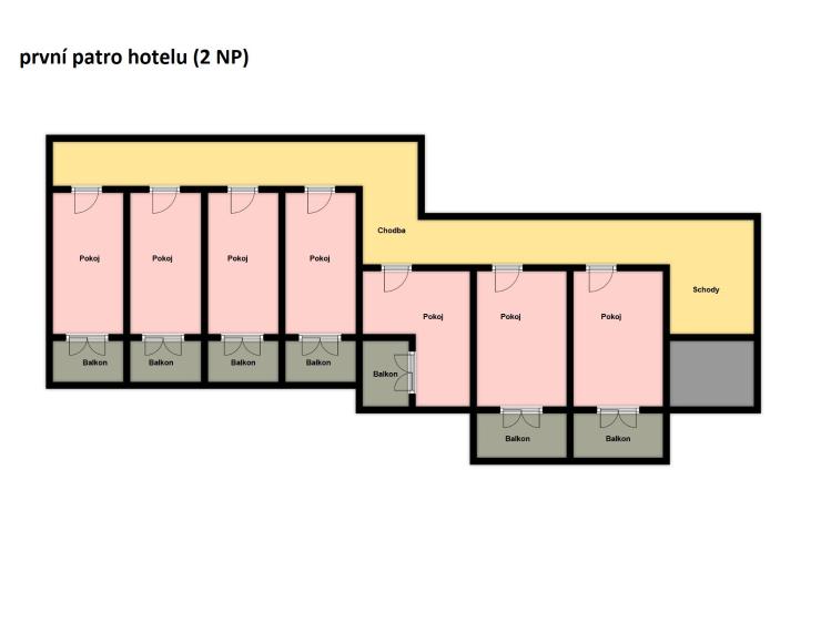 Sale hotel Loučeň, Jivák č. 21