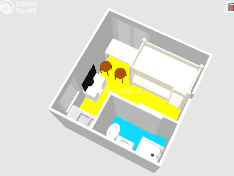 Продаж квартири 1+KK Luhačovice, Josefa Černíka č. 57
