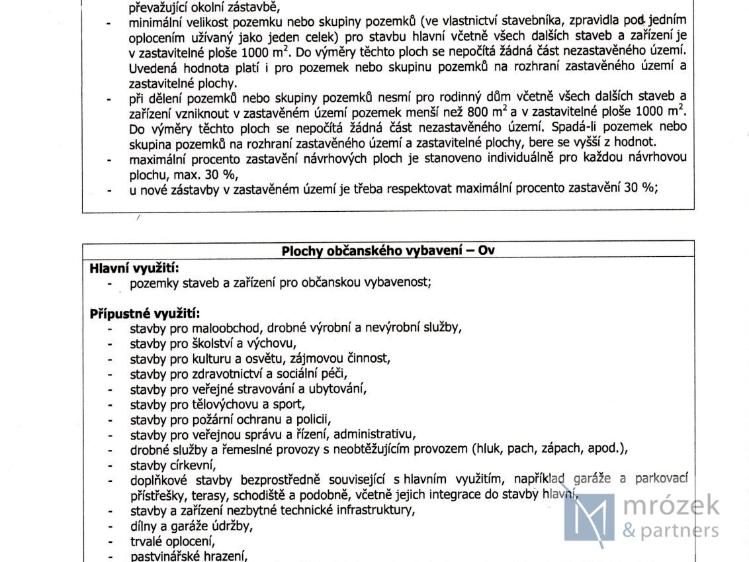 Prodej stavebního pozemku Ropice č. 10