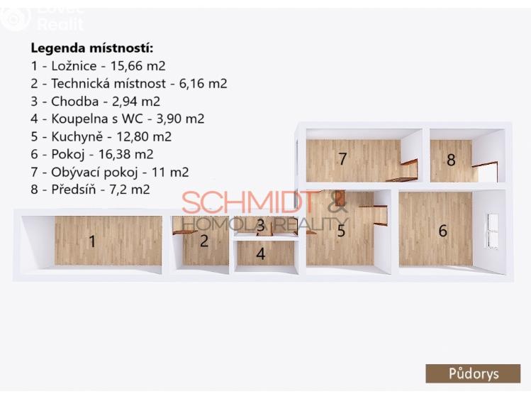 Prodej rodinného domu Nosislav, Horní Kroupná 138 č. 23
