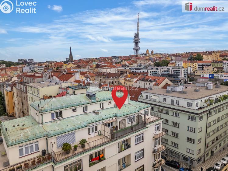 Sale apartment 3+KK Praha 3, Husinecká č. 77