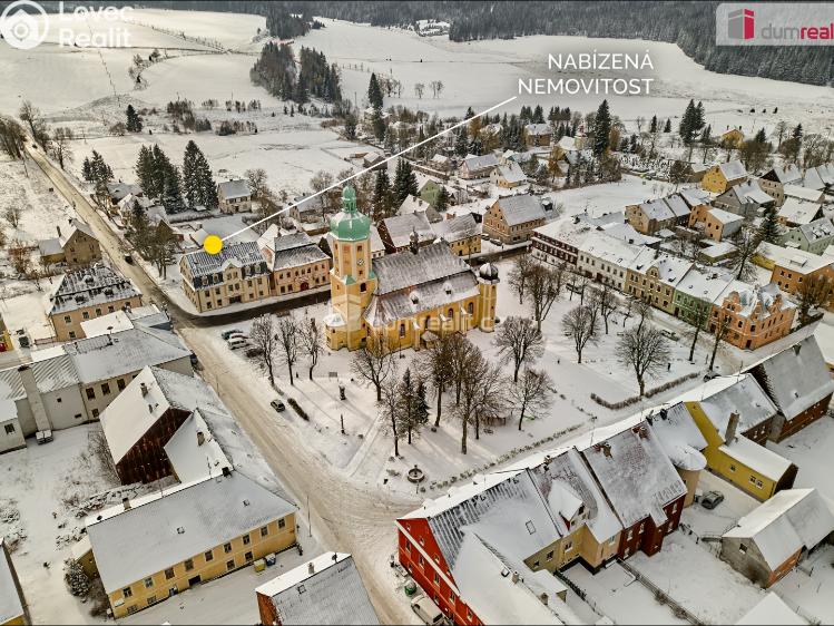 Prodej bytu 2+KK Horní Blatná, náměstí Sv. Vavřince č. 32