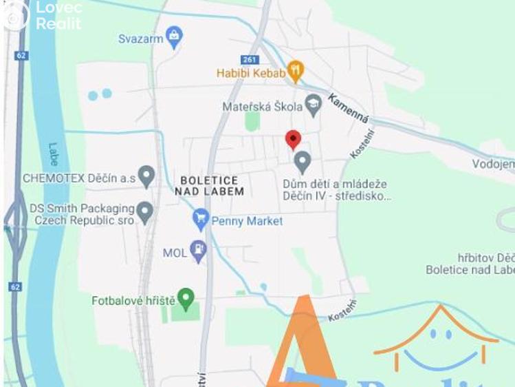 Pronájem skladového prostoru Děčín, V Sídlišti 390 č. 2