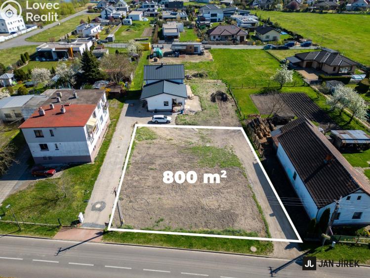 Prodej stavebního pozemku Spojil, Na Okrajích 43 č. 1