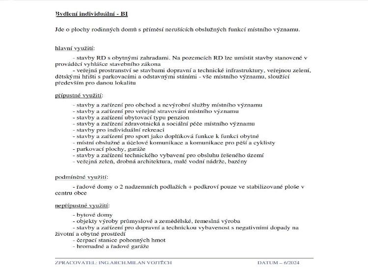 Prodej stavebního pozemku Spojil, Na Okrajích 43 č. 11