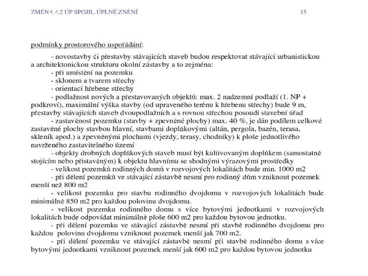 Prodej stavebního pozemku Spojil, Na Okrajích 43 č. 12