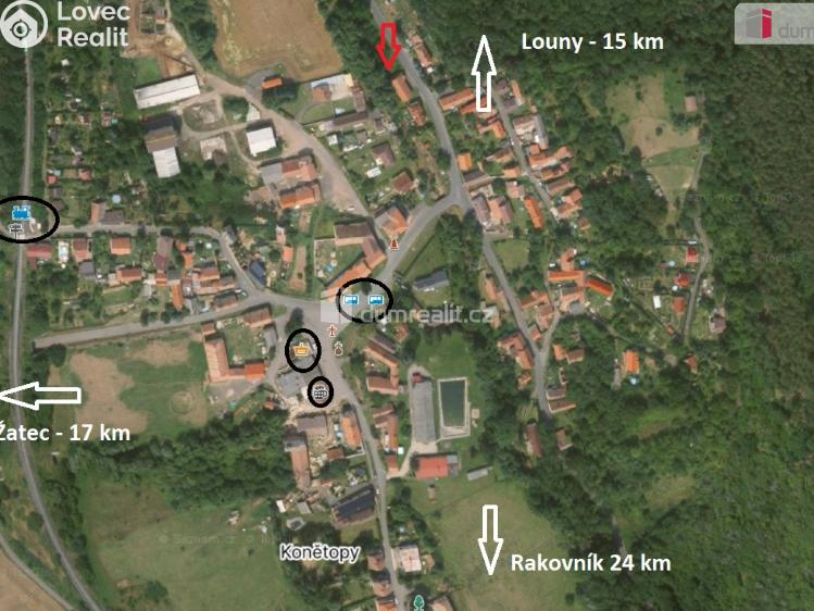 Prodej rodinného domu Pnětluky č. 69