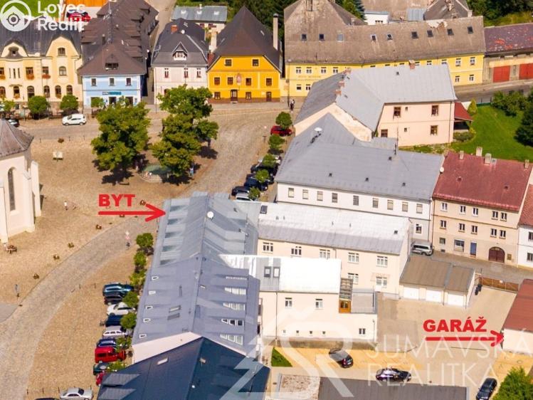 Prodej bytu 3+KK Kašperské Hory, Náměstí 34 č. 4