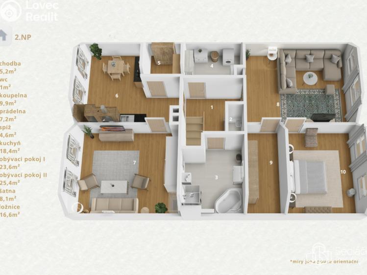 Prodej bytu 3+1 Karlovy Vary č. 28