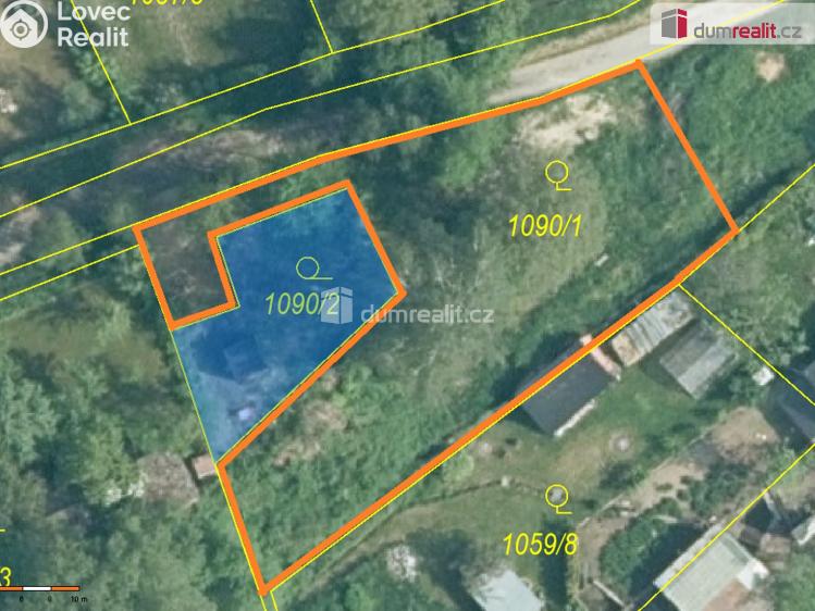 Prodej zahrady Vyšší Brod, Martínkovská č. 57