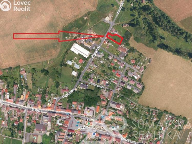 Prodej stavebního pozemku Plánice, Nepomucká č. 13