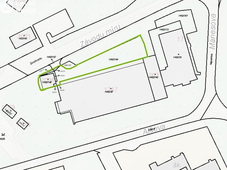 Sale commercial properties Sokolov, Závodu míru č. 3