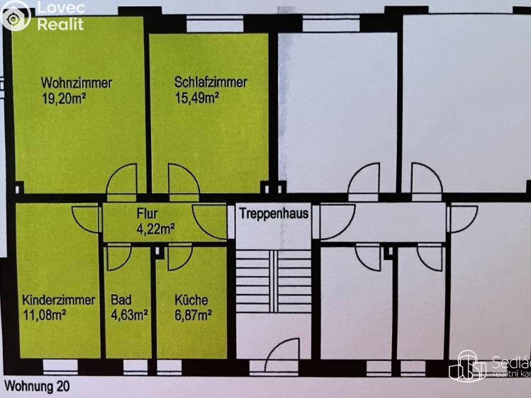 Prodej bytu 3+1 Boží Dar č. 17