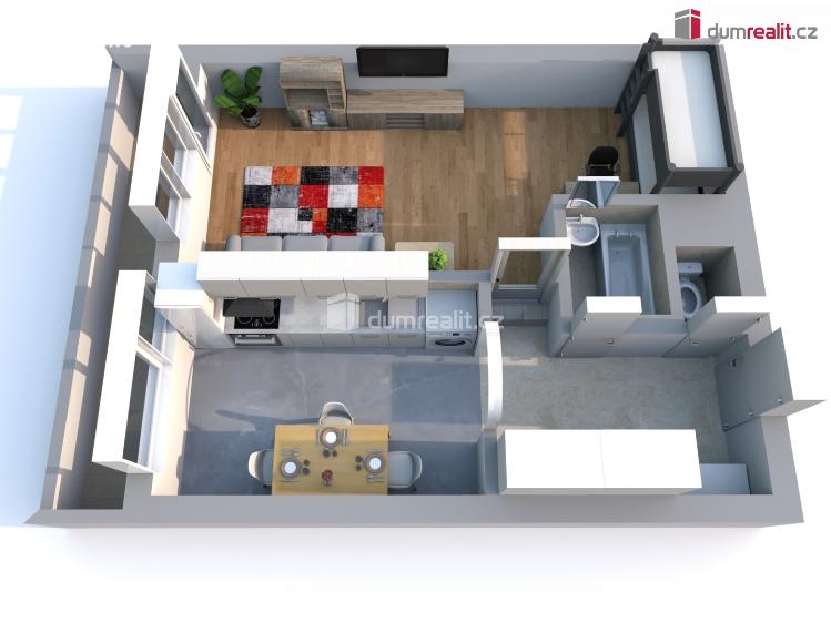 Prodej bytu 2+KK Neratovice, Na Výsluní č. 21