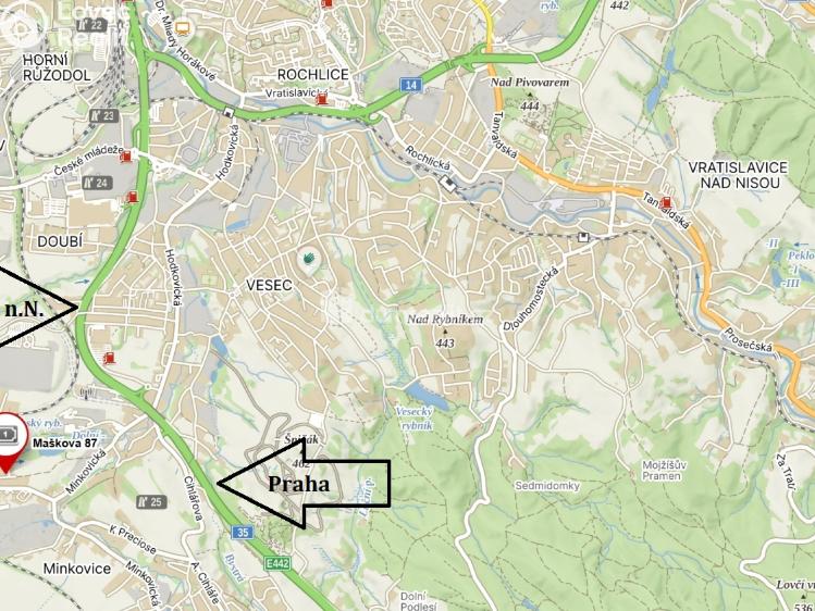 Prodej bytu 2+1 Liberec, Maškova č. 18