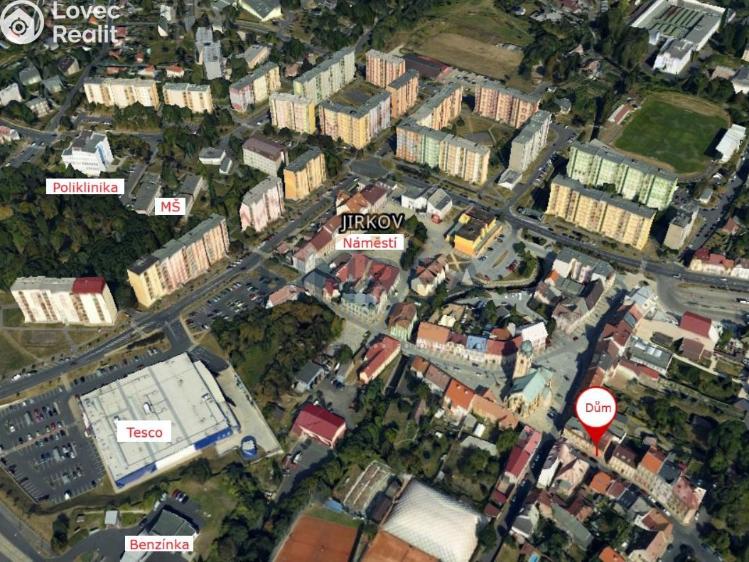 Prodej činžovního domu Jirkov, Chomutovská č. 5