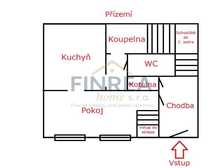 Prodej činžovního domu Jirkov, Chomutovská č. 8