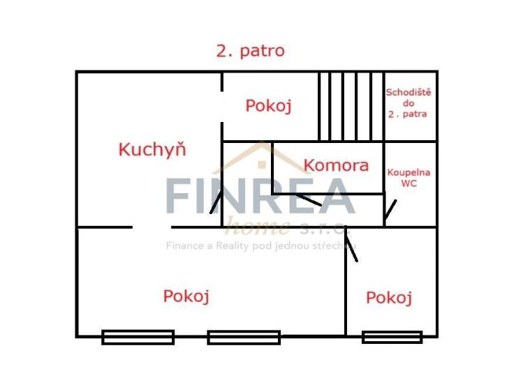 Prodej činžovního domu Jirkov, Chomutovská č. 10
