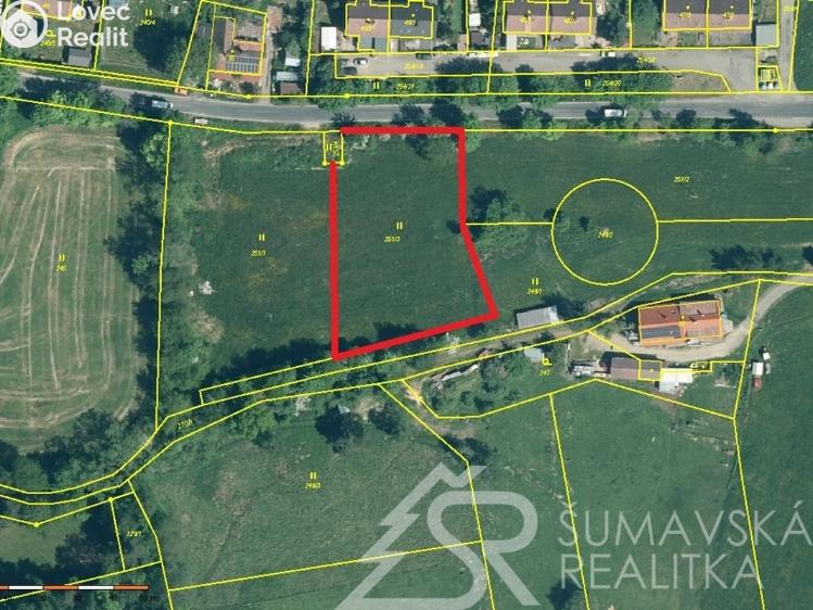 Prodej stavebního pozemku Sušice č. 18